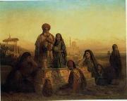 Arab or Arabic people and life. Orientalism oil paintings 183